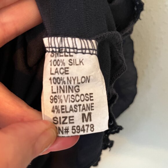 Carla Conti Blue Embroidered Top - Picture 11 of 12